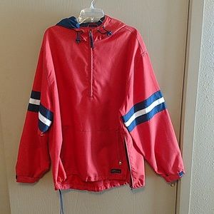 Old Navy Orange & Blue Windbreaker